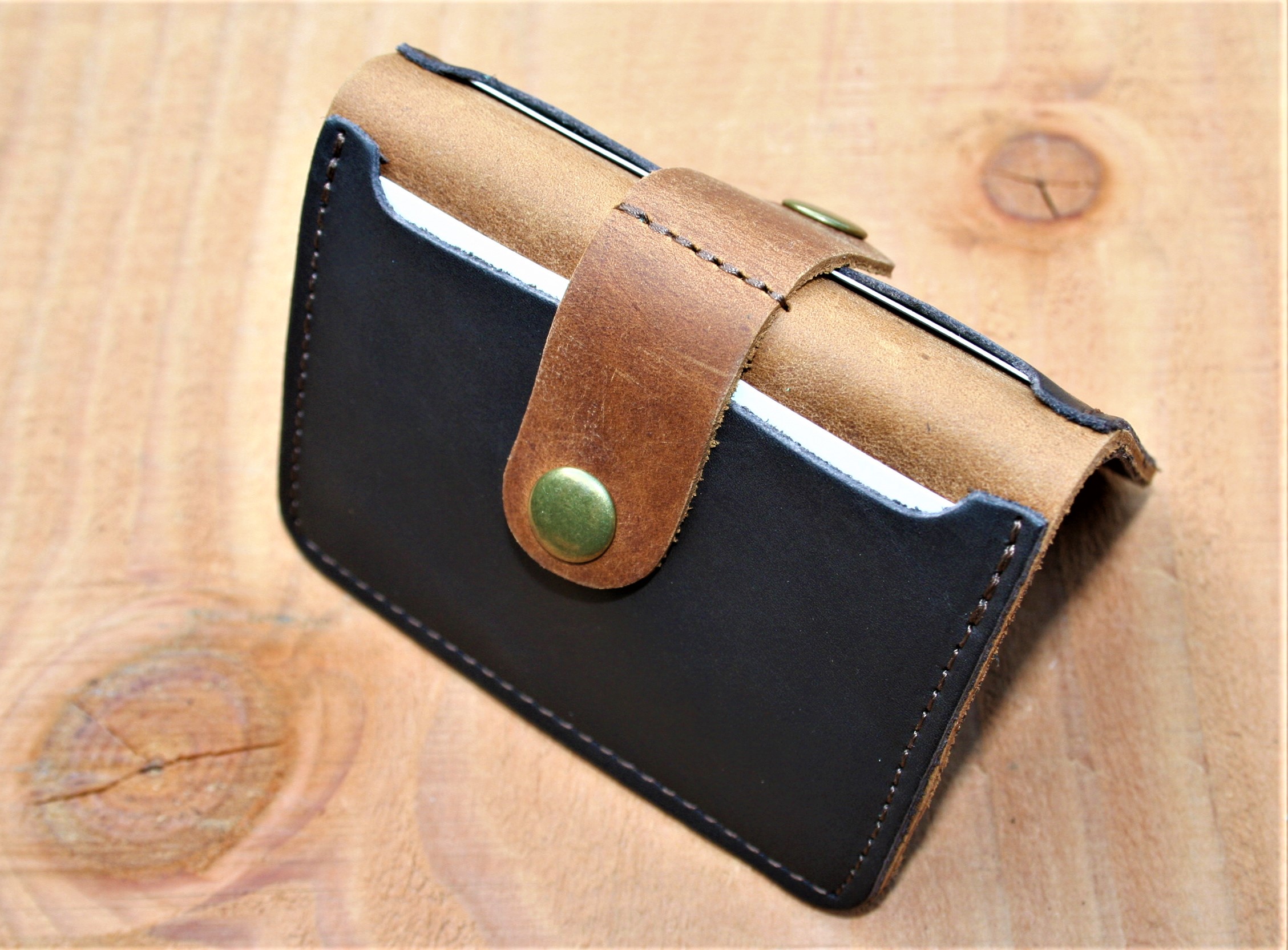 Saddle Bag Credit Card Wallet